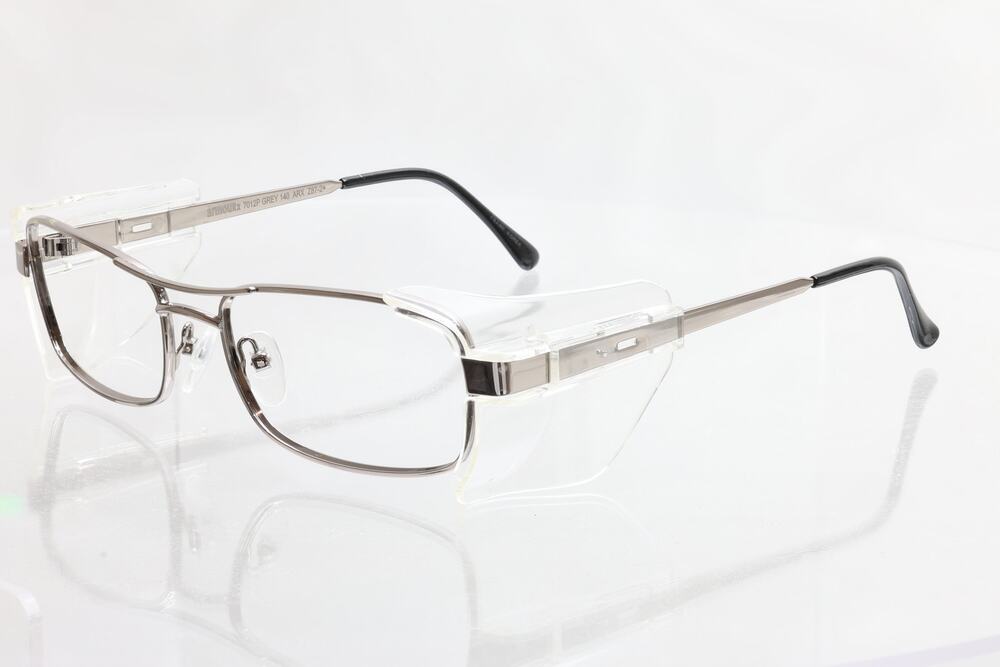 ArmouRx 7012P Grey 55-17-140mm Eyeglass FRAMES ONLY - VERY GOOD CONDITION